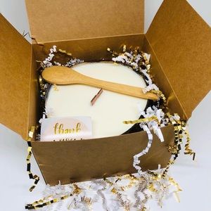 Coconut Bowl Candle Soy Wax